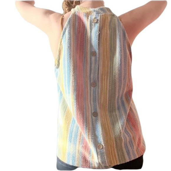 Anthropologie W5 Sleeveless Halter Top Multicolor NWT - Picture 4 of 9